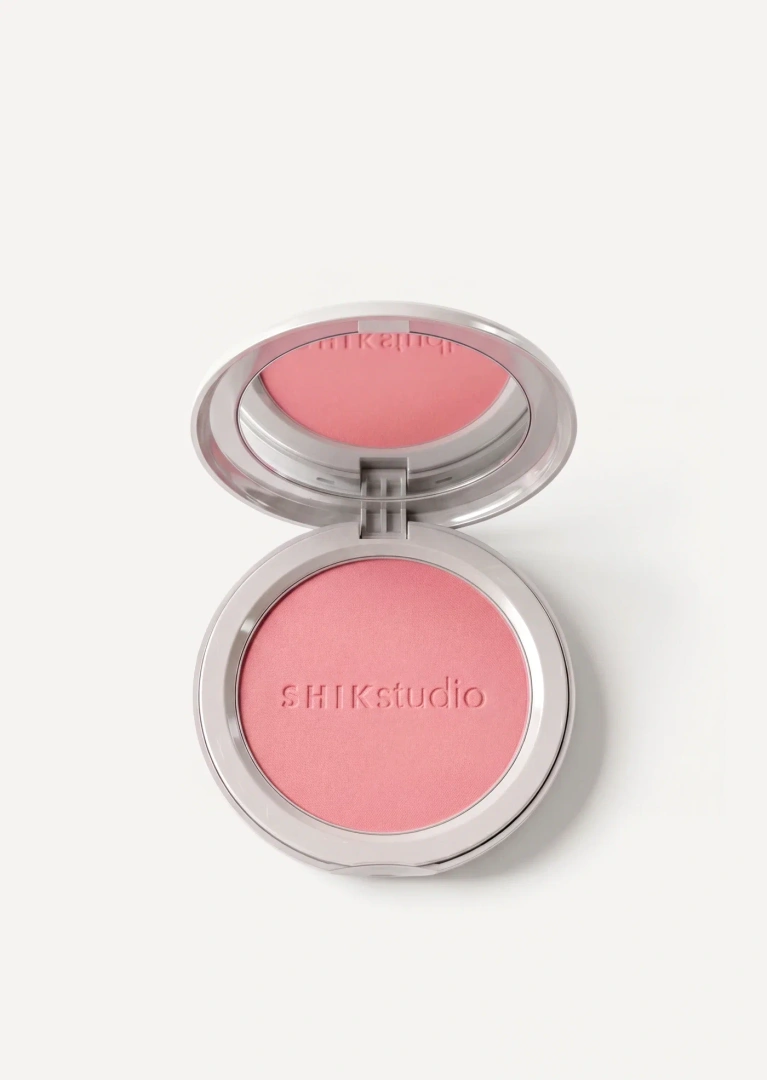 SHIKstudio румяна компактные silk glow blush т.01